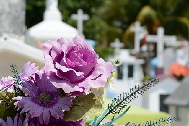 flores cementerio